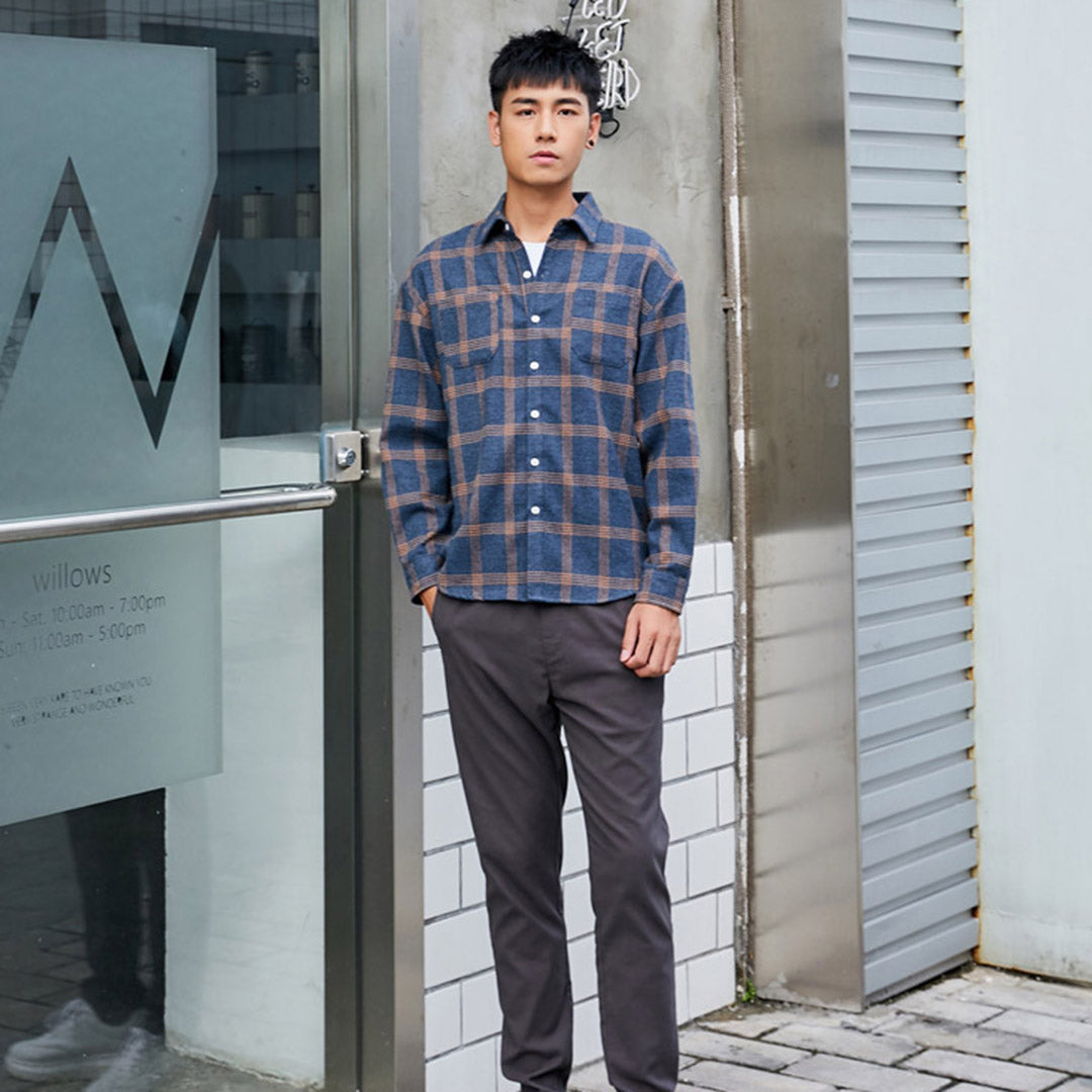 Damon - Long Sleeve Polo - Classic - Great for Casual Days