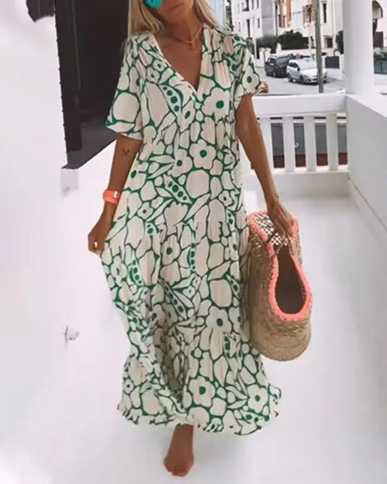 Caroline - Maxi Dress - Boho - Modern Style - Ideal for Summer