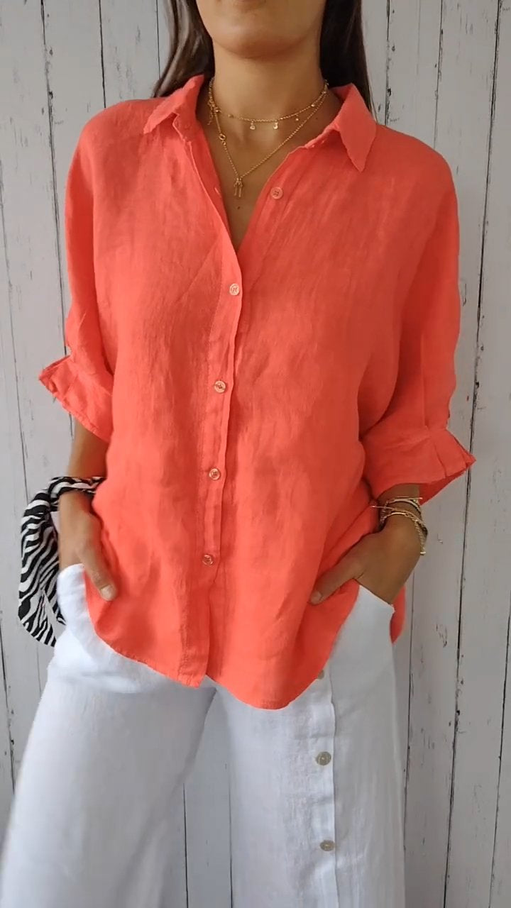 Madison - Women's Blouse Shirt - Chic - Modern Style - Ideal for Summer
