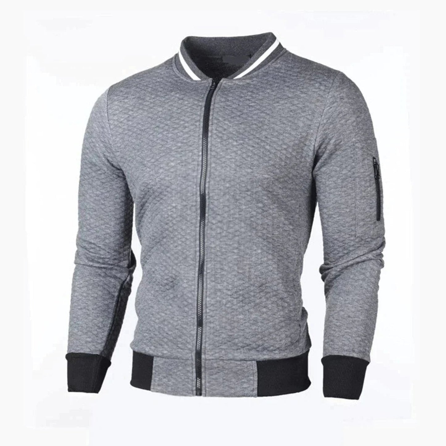 Austine -Sweater with Zipper - Sporty - - Ideal for Autumn/Winter