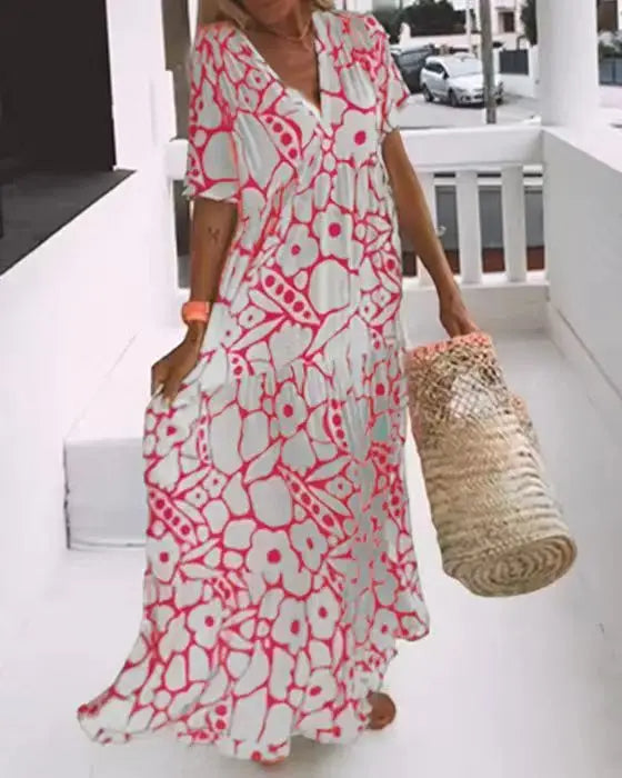Caroline - Maxi Dress - Boho - Modern Style - Ideal for Summer