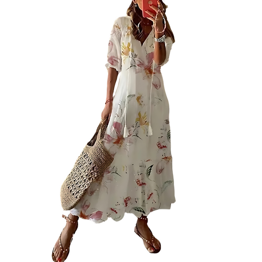 Amara - Long Dress - Chic - Ideal for Summer