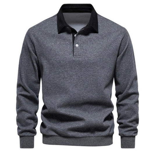 Patrick - Sweater with Collar - Classic - - Ideal for Autumn/Winter