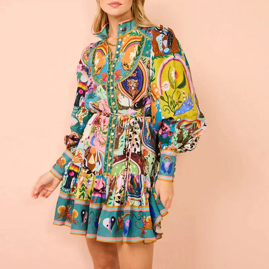 Chic Long Sleeve Mini Dress | Great for Everyday Wear