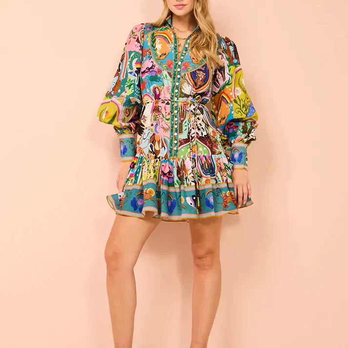 Chic Long Sleeve Mini Dress | Great for Everyday Wear