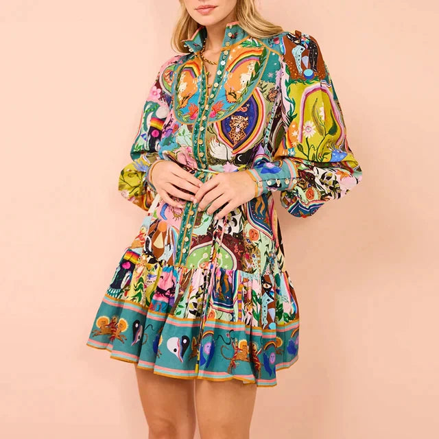 Chic Long Sleeve Mini Dress | Great for Everyday Wear