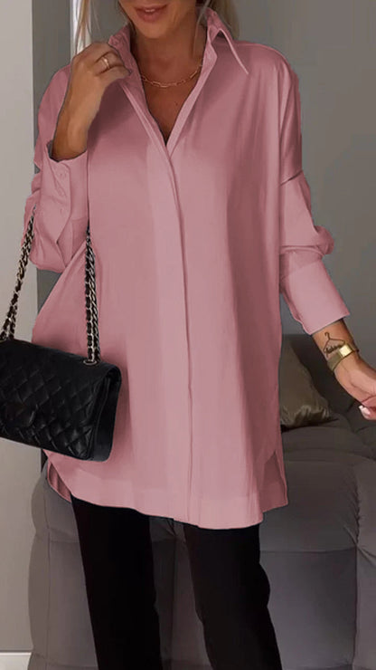 Maisie - Long Sleeve Polo - Elegant - Modern Style - Ideal for Parties