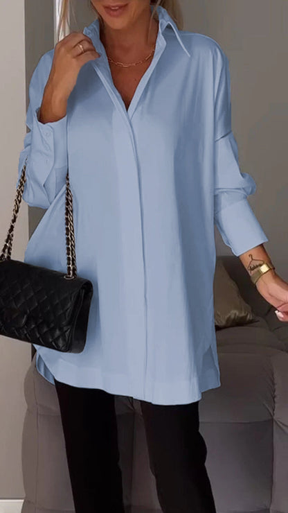 Maisie - Long Sleeve Polo - Elegant - Modern Style - Ideal for Parties