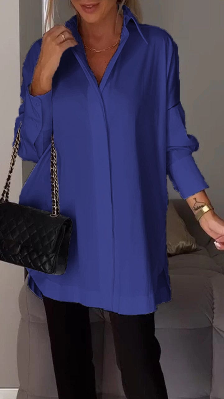 Maisie - Long Sleeve Polo - Elegant - Modern Style - Ideal for Parties