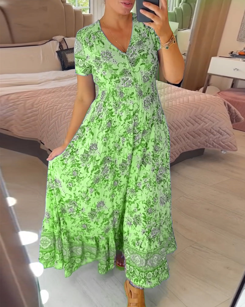 Issah - Maxi Dress - Boho - Ideal for Summer