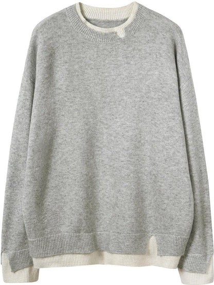 Gray and White