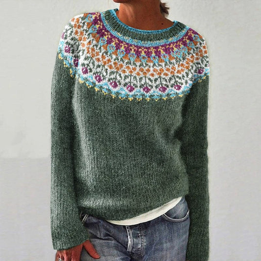 Rachel - Textured Sweater - Elegant - Fabric - Ideal for Autumn