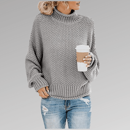 Melissa - Turtleneck - Casual - Fabric - Ideal for Winter