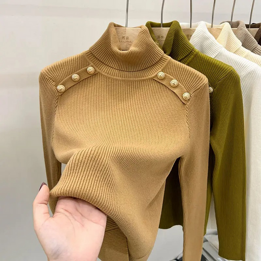 Women's Easy to Wear Turtleneck Jumper | Ideal for Autumn/Winter