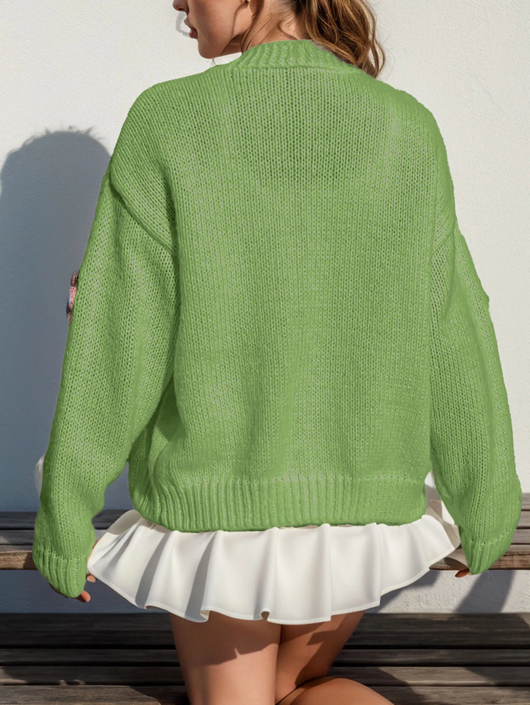 Green, White