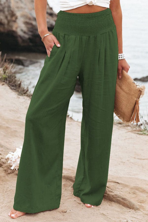 Ophelia - Women's Trousers - Chic - Modern Style And Linen - Formal Occasions