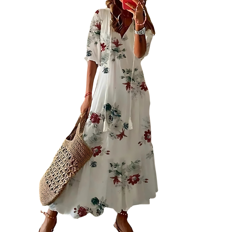 Amara - Long Dress - Chic - Ideal for Summer
