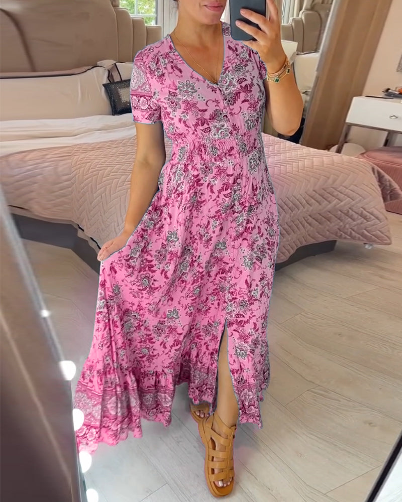 Issah - Maxi Dress - Boho - Ideal for Summer