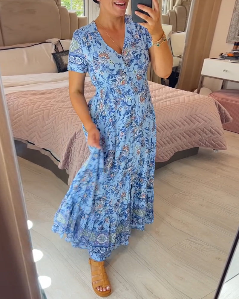 Issah - Maxi Dress - Boho - Ideal for Summer