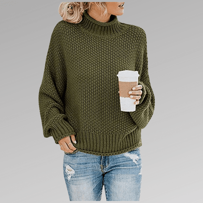 Melissa - Turtleneck - Casual - Fabric - Ideal for Winter