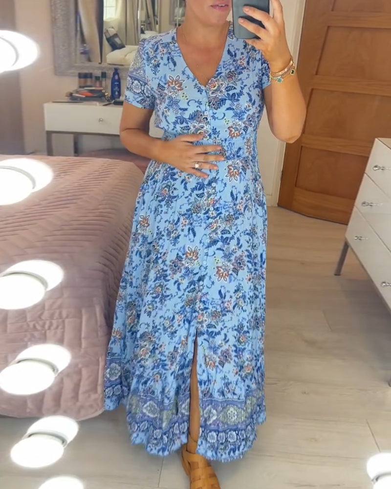 Issah - Maxi Dress - Boho - Ideal for Summer