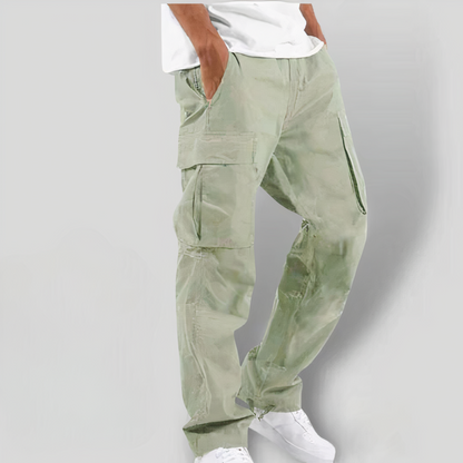 Jackson - Men's Cargo Trousers - Casual - - Ideal for Fall/Winter