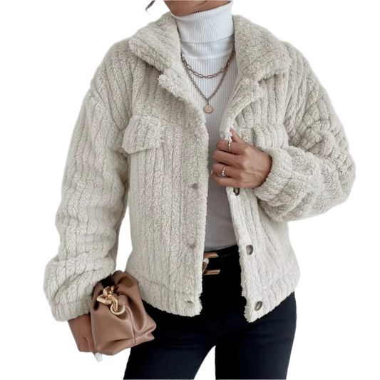 Arianne - Women's Fleece Jacket - Casual - - Ideal for Autumn/Winter