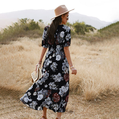 Emily - Maxi Dress - Chic - Fabric - Ideal for Summer