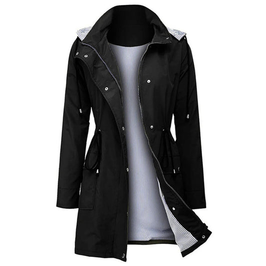 May - Hooded Winter Coat - Outdoor - Made for - Ideal for Autumn/Winter