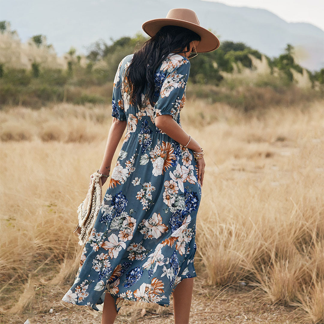 Emily - Maxi Dress - Chic - Fabric - Ideal for Summer