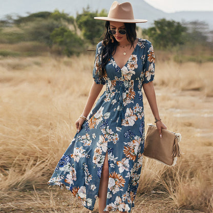 Emily - Maxi Dress - Chic - Fabric - Ideal for Summer