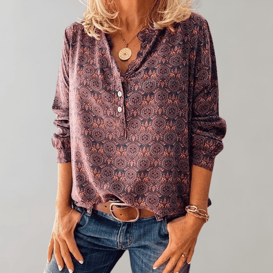 Kathleen - Blouse - Classic - Fiber - Great for Casual Days