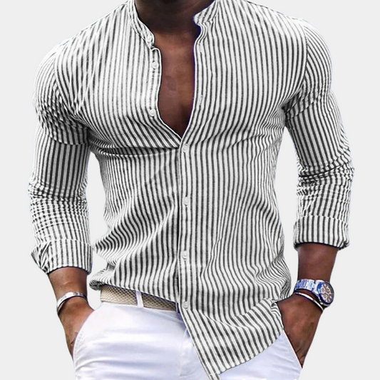 Bram - Shirt - Classic - Fabric - For Formal Occasions