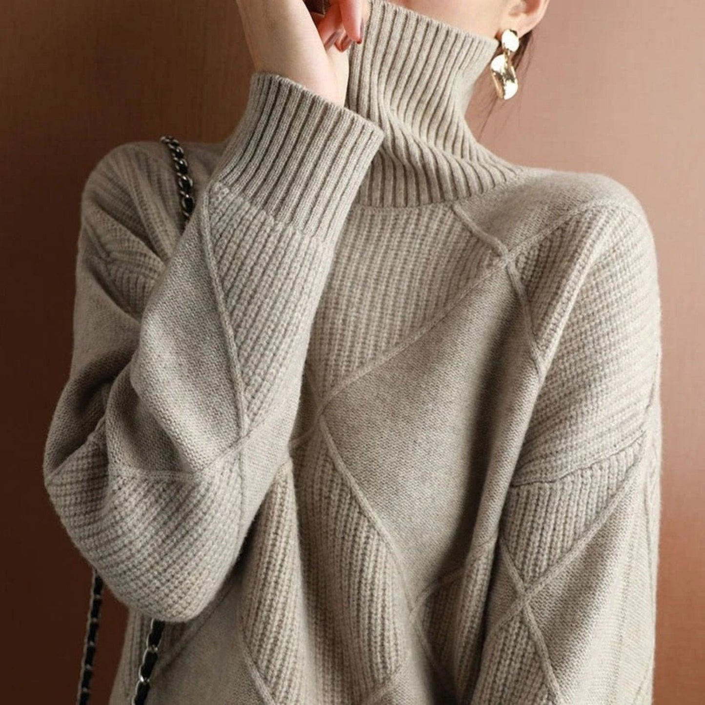 Kendall - Turtleneck sweater - Classic - Made for - Ideal for Autumn/Winter