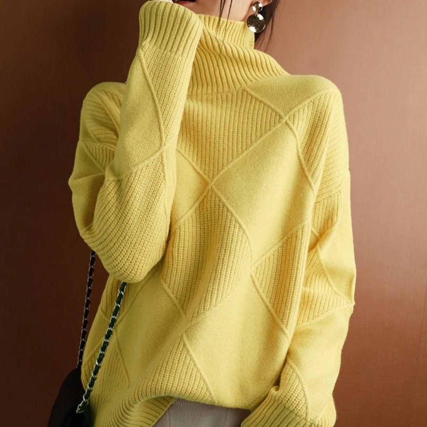 Kendall - Turtleneck sweater - Classic - Made for - Ideal for Autumn/Winter