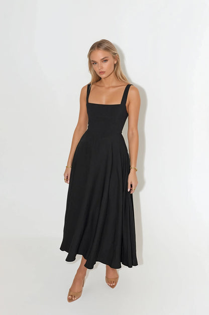 Zadie- Formal Tailored Midi Dress for Women