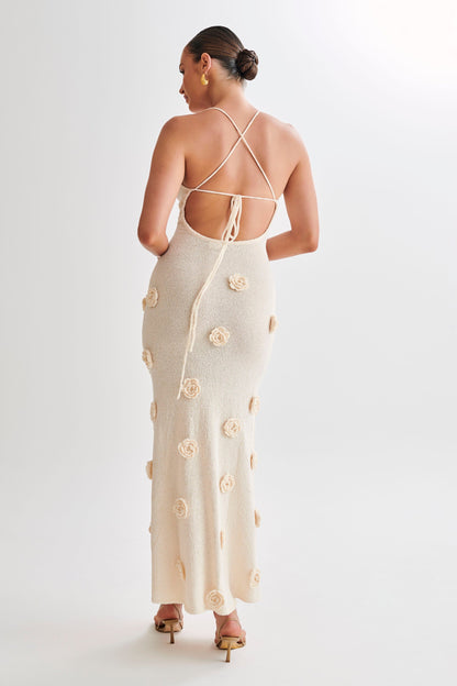 Lissandra - Floral Bodycon Cocktail Maxi Dress for Women