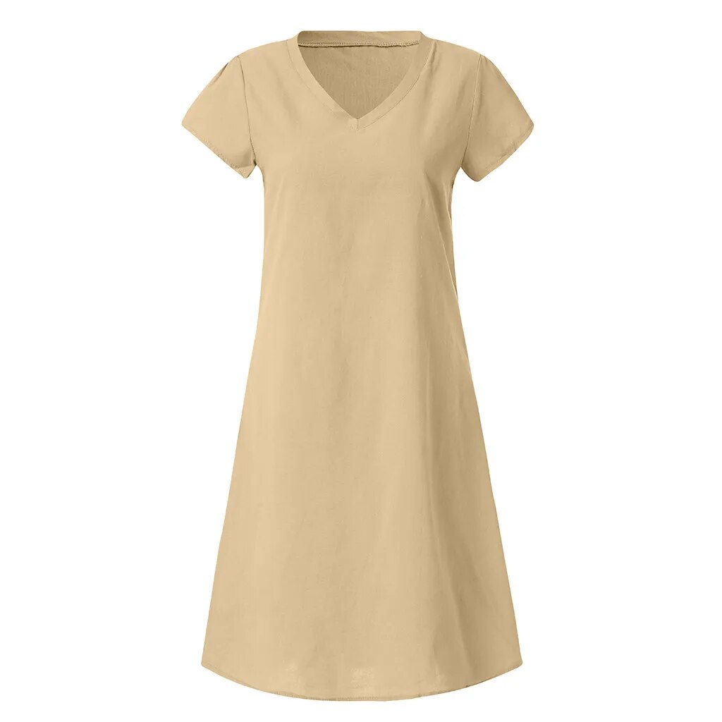 Zaria - Lightweight Summer Midi Dress for Women