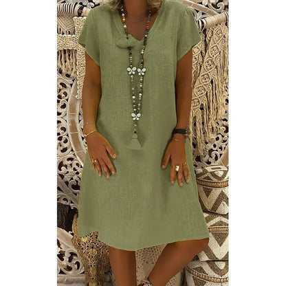 Zaria - Lightweight Summer Midi Dress for Women