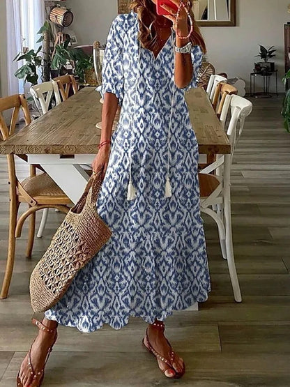 Emberlyn - Floral Maxi Dress for Women