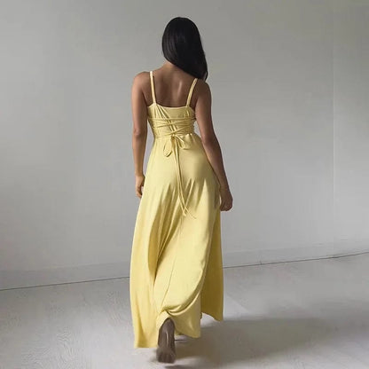Yasmine - Maxi Dress - Elegant - Material - Great for Casual Days