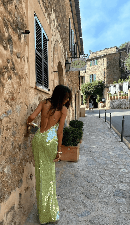 Reya - Sequin Maxi Dress for Women
