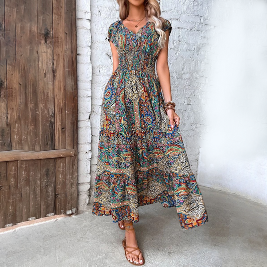 Astrid - Maxi Dress - Boho - Timeless Style - Ideal for Summer