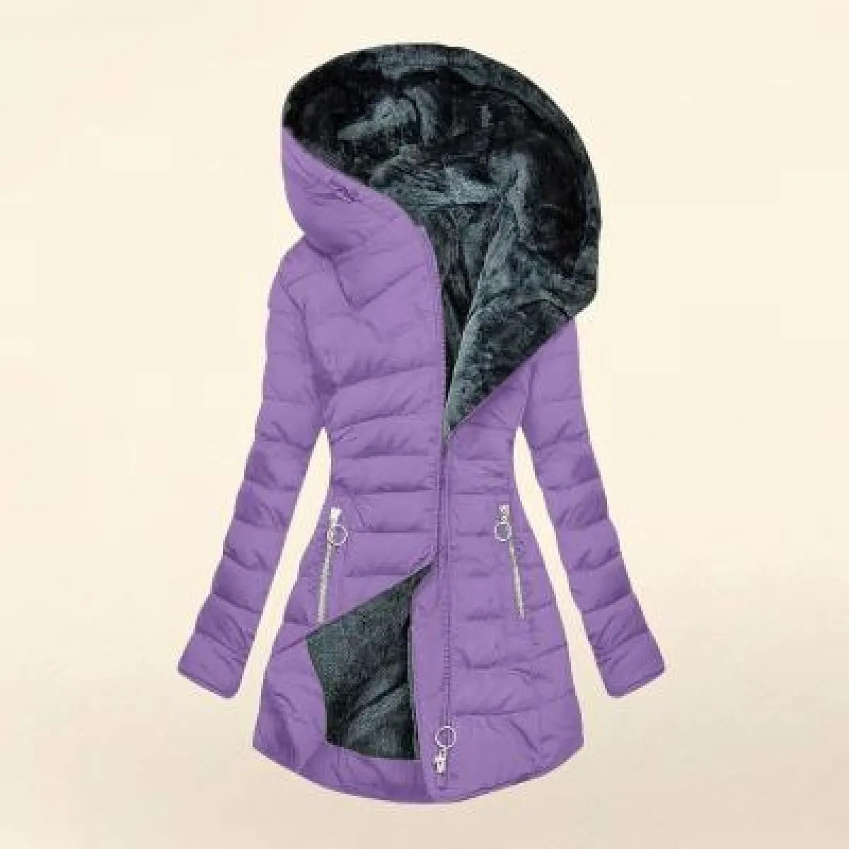 Gianna - Quilted Fleece Jacket - Casual - - Ideal for Autumn/Winter