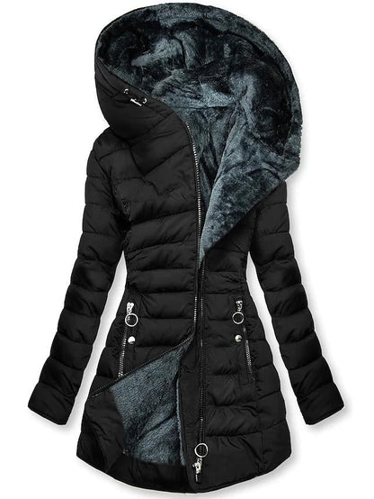 Gianna - Quilted Fleece Jacket - Casual - - Ideal for Autumn/Winter