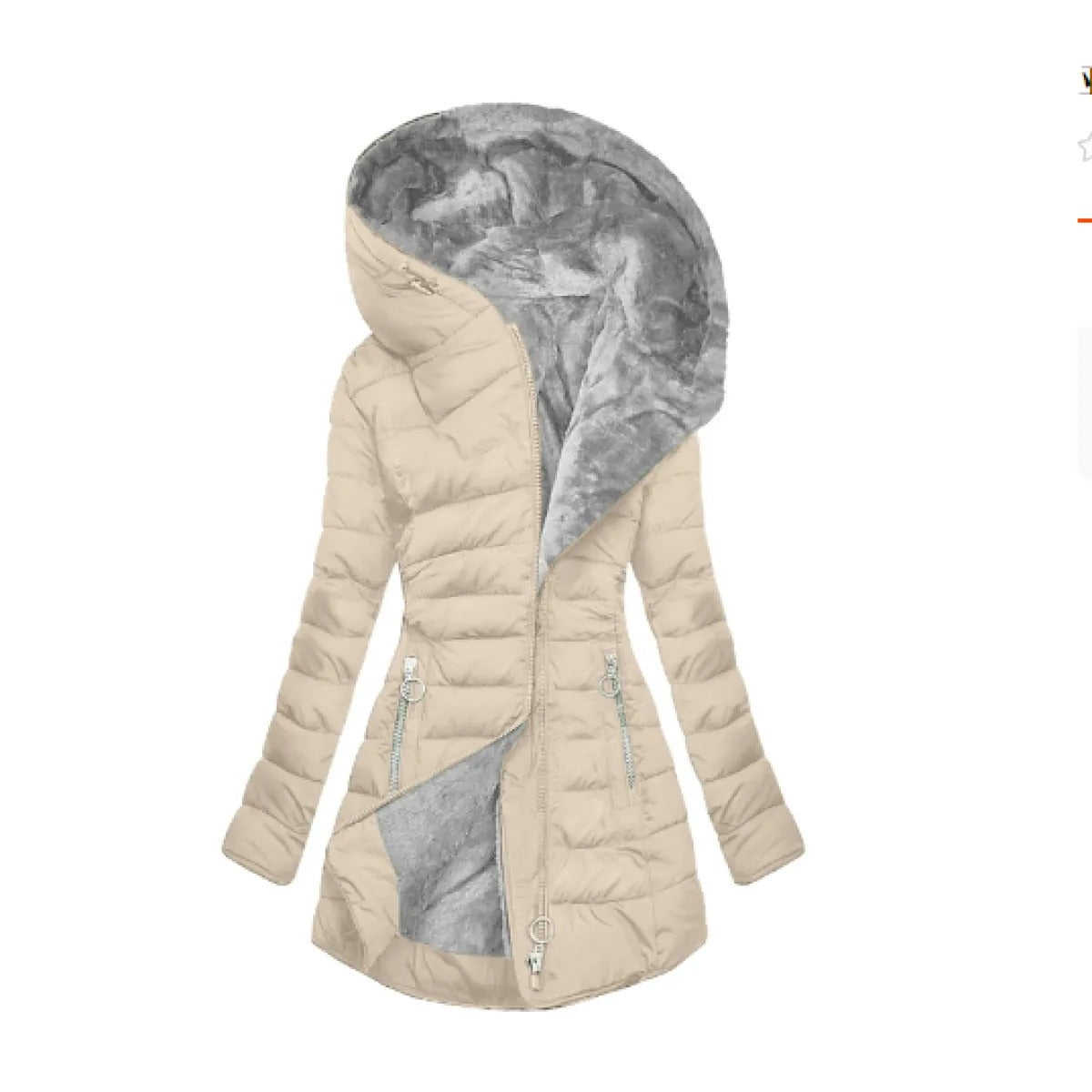 Gianna - Quilted Fleece Jacket - Casual - - Ideal for Autumn/Winter