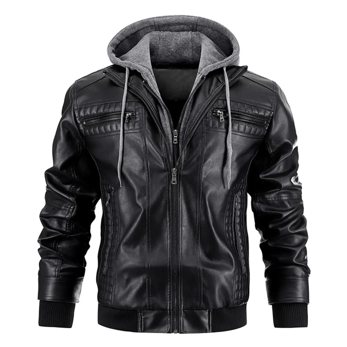 Sebastian - Jacket with Hood - Chic - Fashionable - Ideal for Fall/Winter