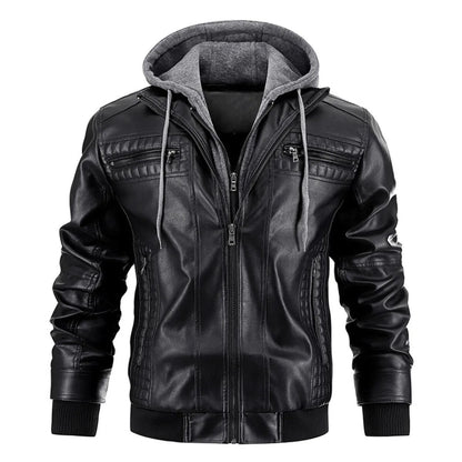 Sebastian - Jacket with Hood - Chic - Fashionable - Ideal for Fall/Winter