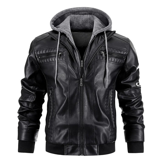 Sebastian - Jacket with Hood - Chic - Fashionable - Ideal for Fall/Winter