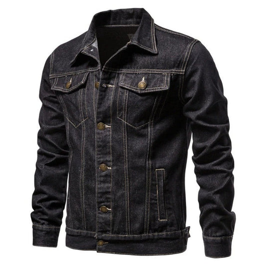 Bentley - Men's Denim Jacket - Casual - Fashionable - Great for Casual Days